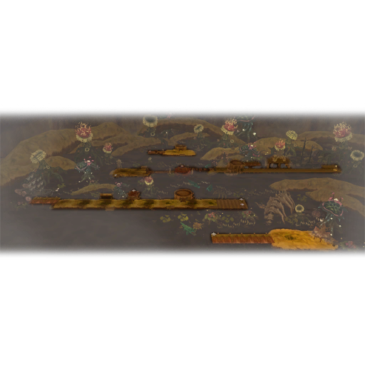 Dried Woods Swamp minimap