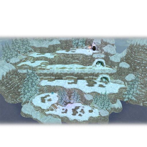 Ice Palace Garden of night mission 2 minimap