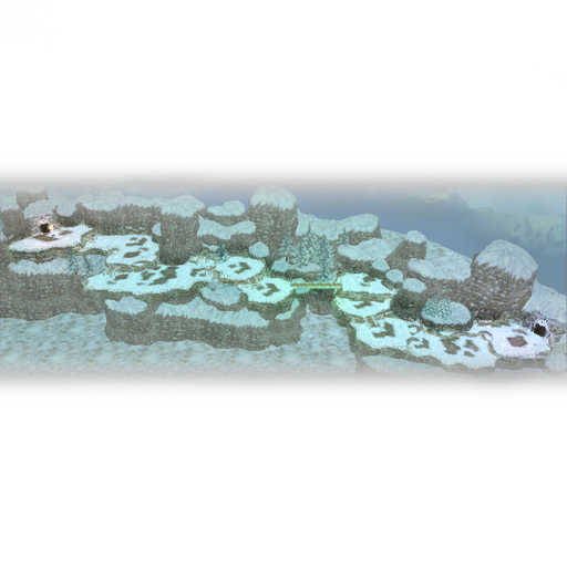 Ice Palace Garden of night mission 3 minimap