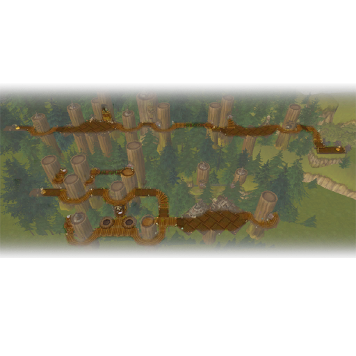 Pine Cone Hills minimap