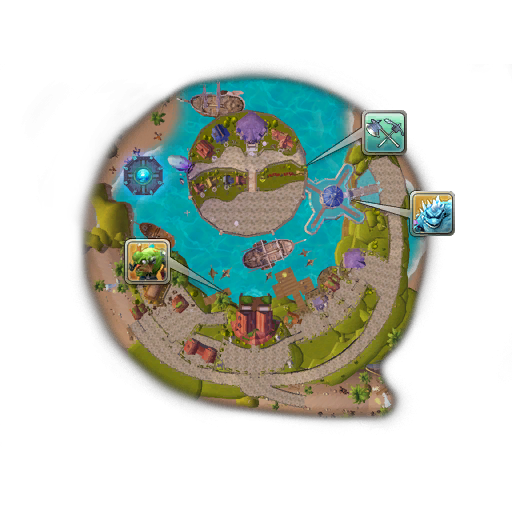 Port of the Winds minimap