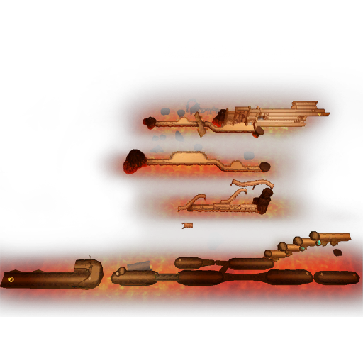 Secret Lava Cave minimap