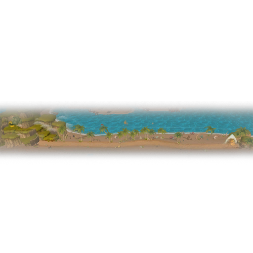 Silky Wave Coast minimap
