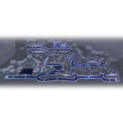 Snowy Graveyard minimap
